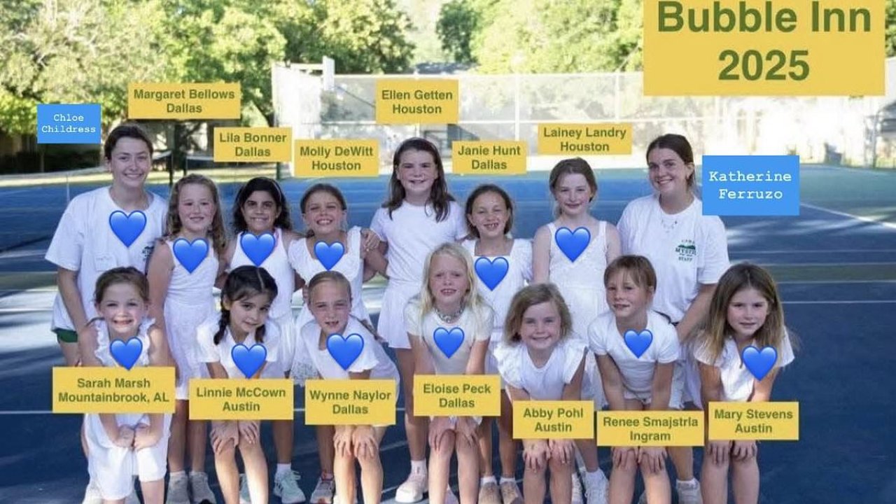 Heartbreaking photo shows entire cabin of girls who were washed away