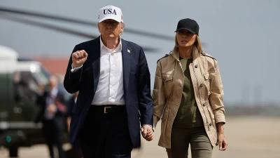 How Melania privately swayed Trump to new hardline position on Putin