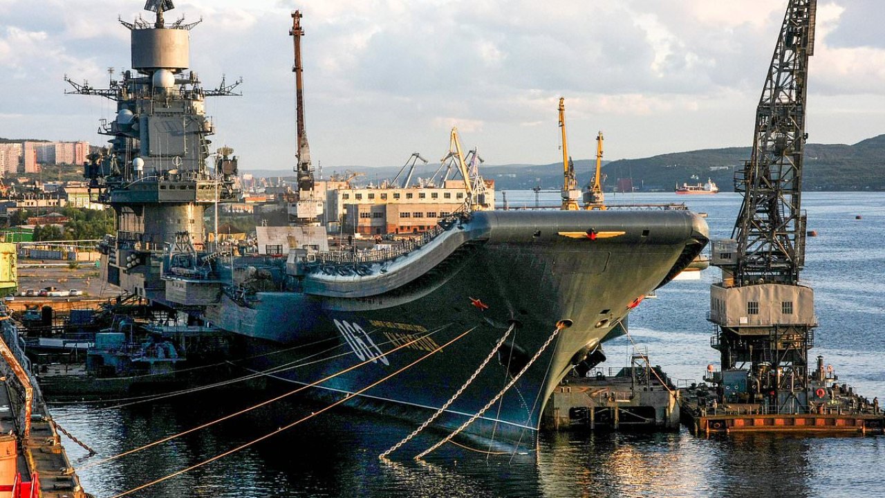 Humiliation as Russia 'looks set to SCRAP only aircraft carrier'
