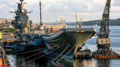 Humiliation as Russia 'looks set to SCRAP only aircraft carrier'