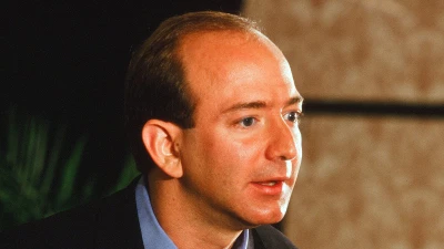 Jeff Bezos shows off hair growth after being entirely bald for YEARS
