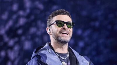 Justin Timberlake caught in intense exchange at English music festival