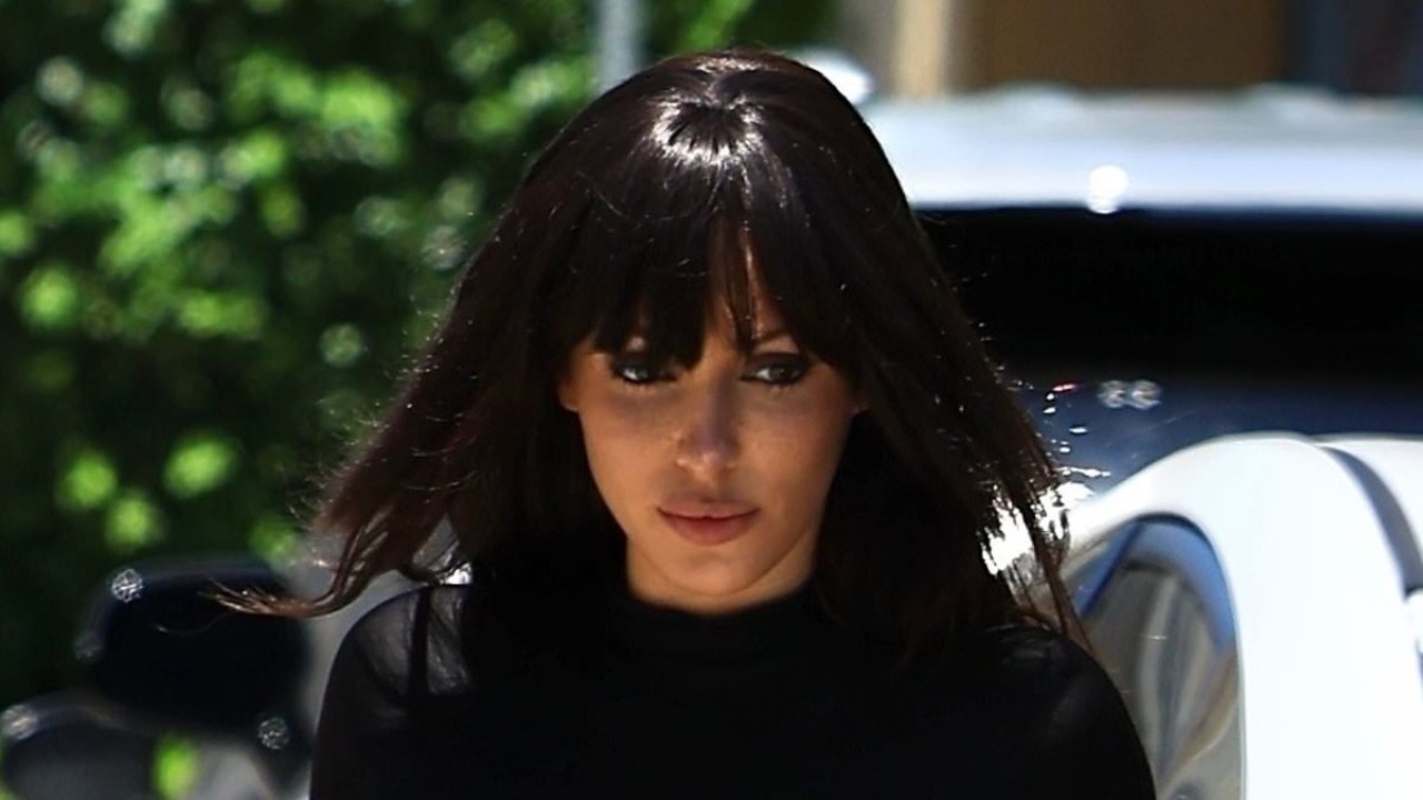 Kanye West's wife Bianca Censori steps out in super cheeky shorts