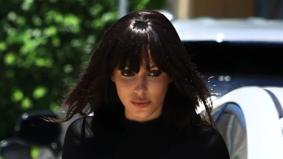 Kanye West's wife Bianca Censori steps out in super cheeky shorts