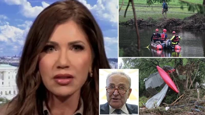 Kristi Noem fires back as Dems blame DOGE cuts for deadly Texas floods