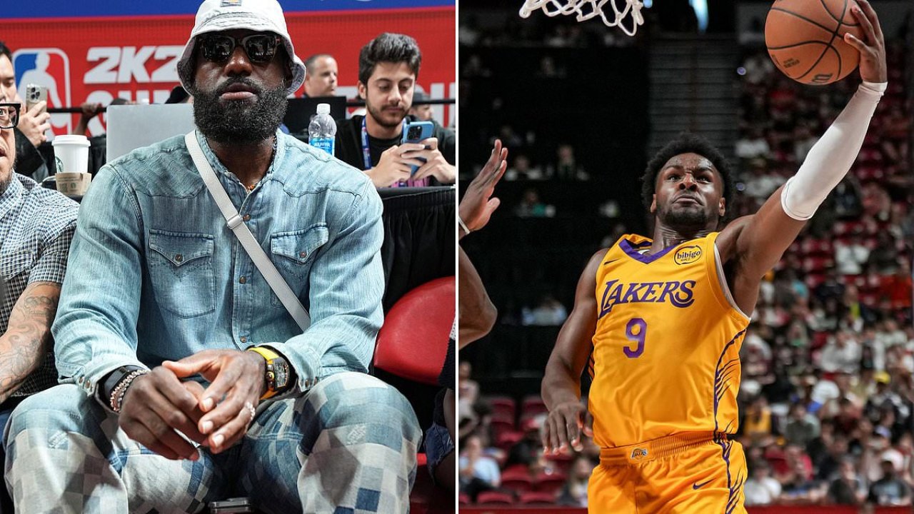 LeBron James' awkward ESPN shutdown at NBA Summer League game