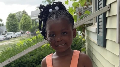 Little girl, 5, left seriously injured after two pit bulls attack her