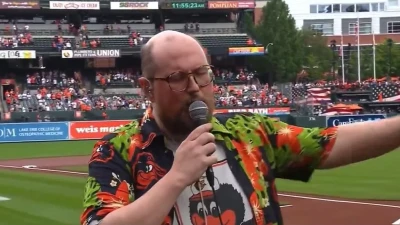 National anthem singer labeled a 'disgrace to America'