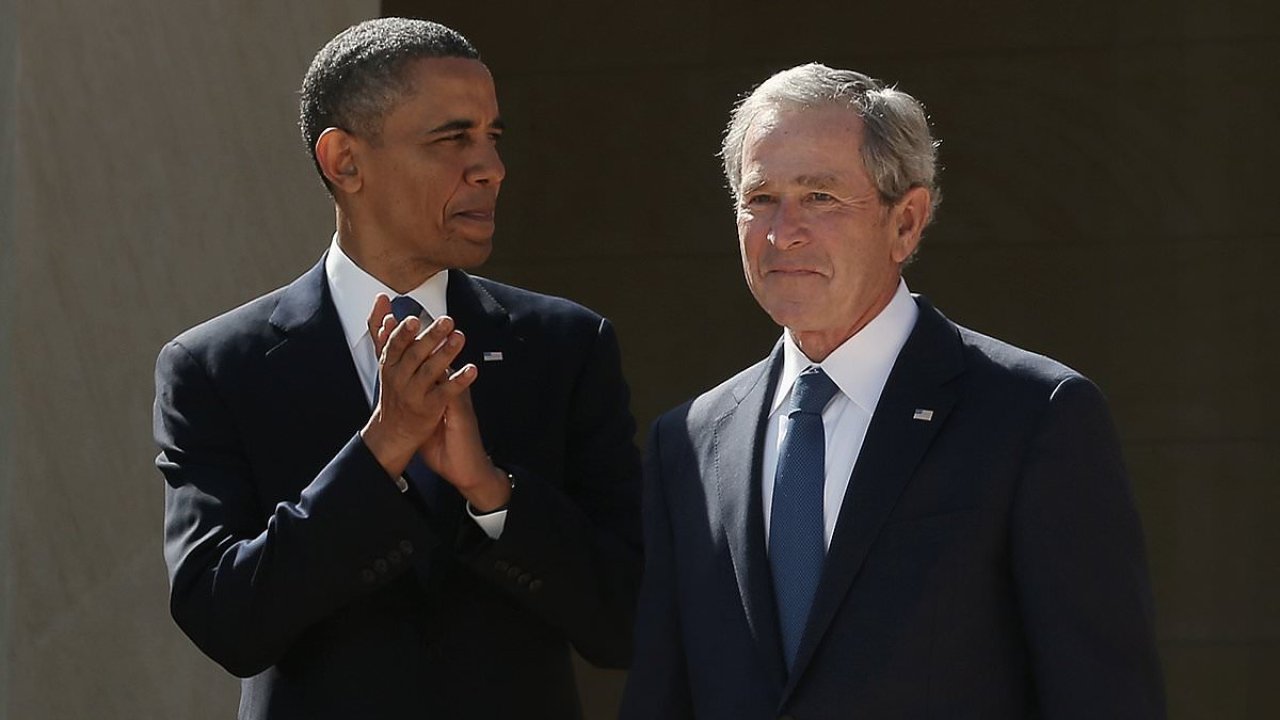 Obama and Bush unite to blast Donald Trump's 'colossal mistake'