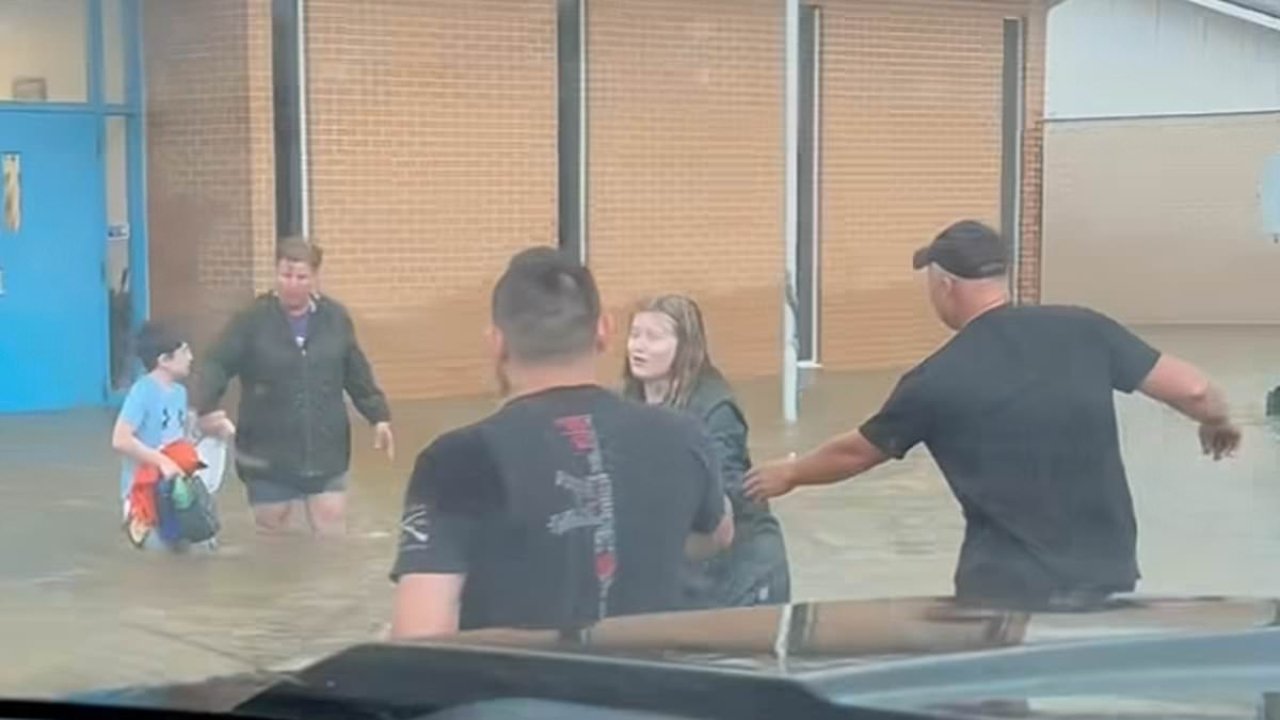 Oklahoma boys and girls club race to escape biblical torrent