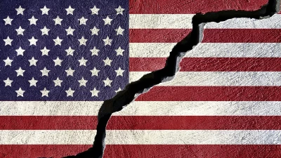 Ominous civil war warning as expert predicts date the US will split