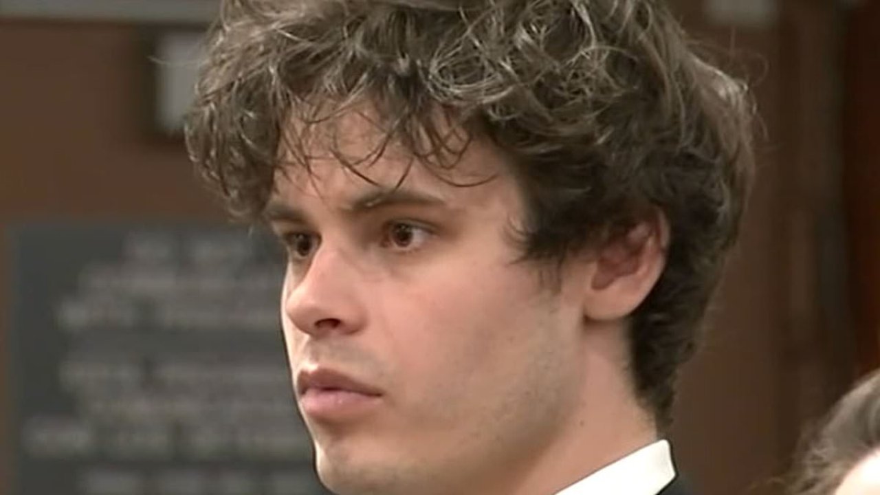 Shamed face of 'speeding' BMW driver who killed four female students