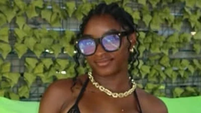 Simone Biles flaunts new look after sparking boob job rumors