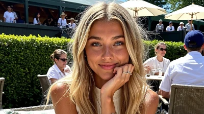 Stunning influencer's Instagram posts go viral at Wimbledon