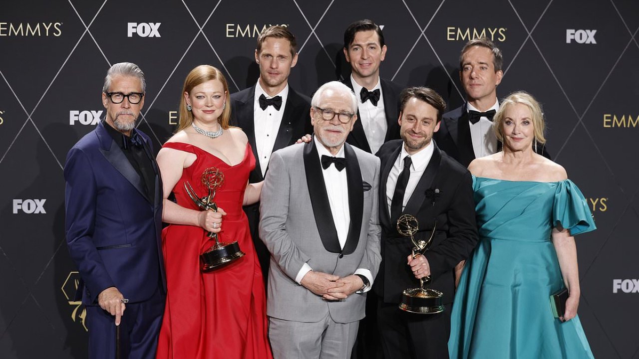 Succession star ties the knot five months after engagement