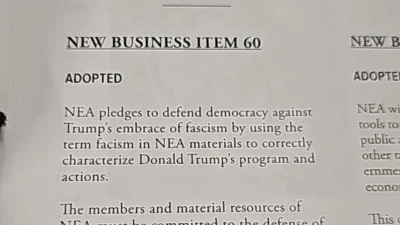 Teachers union mocked after embarrassing error in anti-Trump agenda