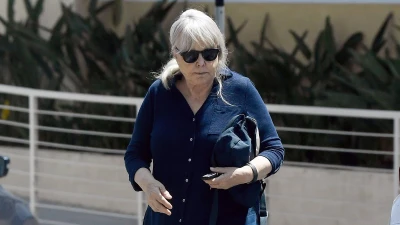 This fan-favorite secretary on legal drama spotted in LA... who is it?