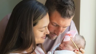 Tim Tebow and Miss Universe wife welcome first child together