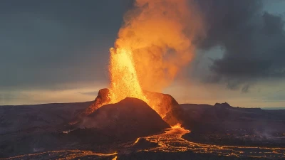 Tourists and residents evacuated as volcano erupts on Iceland