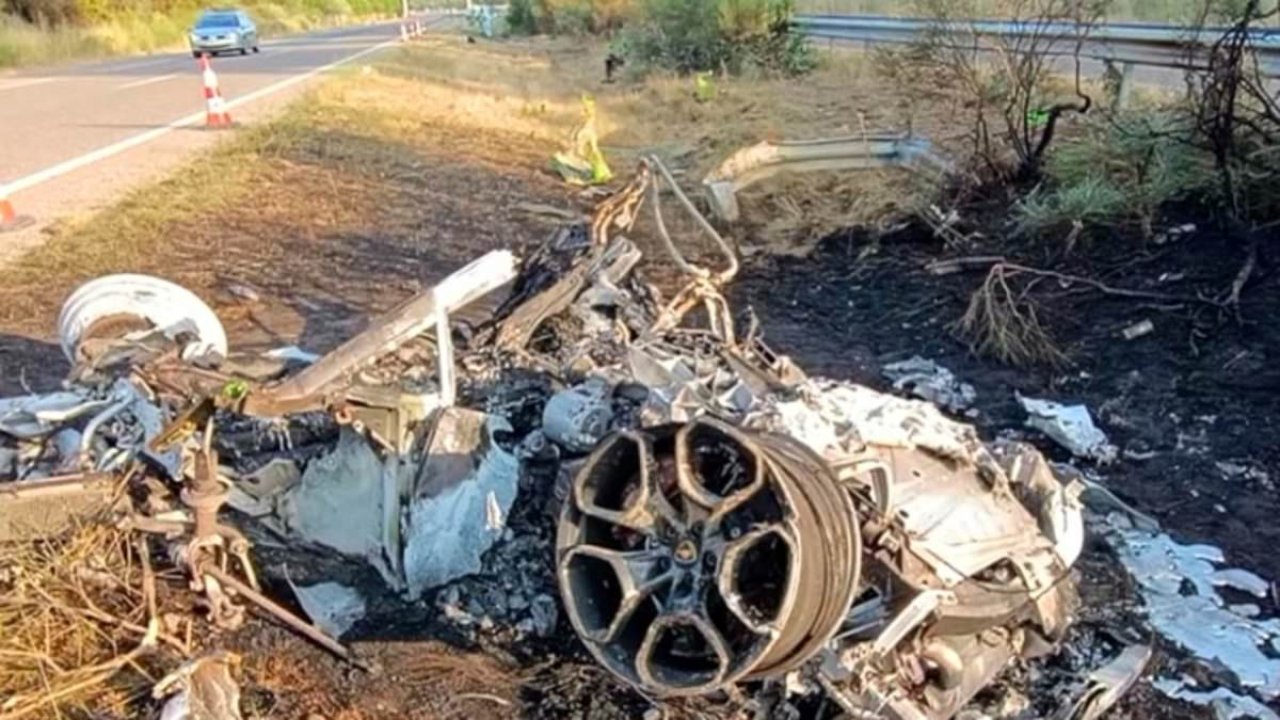 Tragic aftermath of Diogo Jota Lamborghini 'fireball' revealed