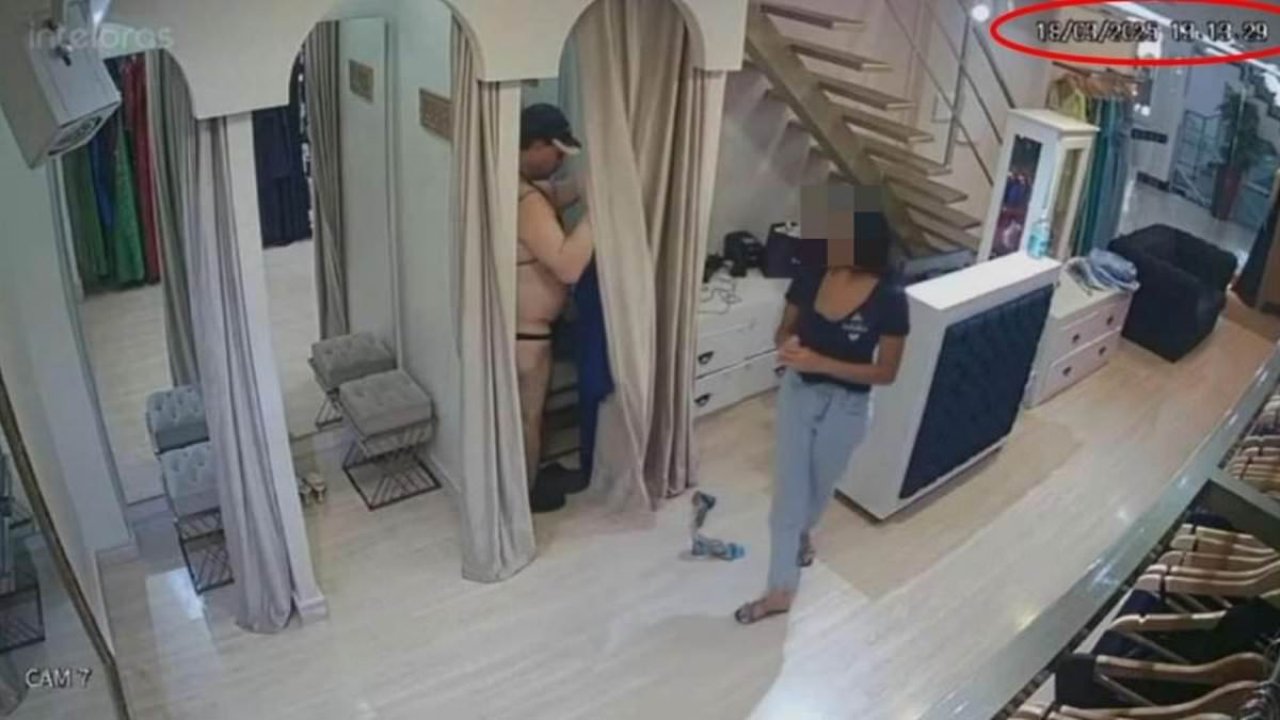 Trans woman 'flashes teenage shop assistant while using changing room'