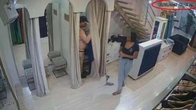 Trans woman 'flashes teenage shop assistant while using changing room'