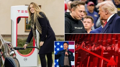 Wall Street punishes Tesla over Musk's political party: 'trainwreck'