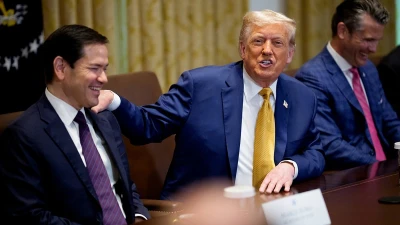Why a top Cabinet secretary was missing during Trump's meeting