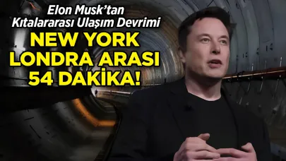Elon Musk’tan Dünya Ulaşımını Değiştirecek Vizyon! New York’tan Londra’ya 54 Dakika!