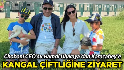 Chobani CEO’su Hamdi Ulukaya’dan Kangal Çiftliğine Ziyaret