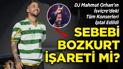 DJ Mahmut Orhan’ın İsviçre’deki Tüm Konserleri İptal Edildi