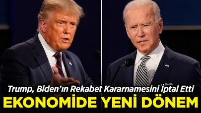 Trump, Biden’ın Rekabeti Teşvik Eden Kararnamesini İptal Etti: Ekonomide Yeni Dönem!
