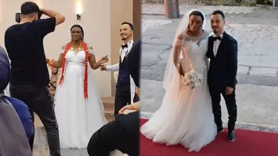Türk vatandaşı Mustafa, Amerikalı aşkıyla dünyaevine girdi