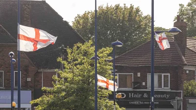 Fury as Labour-run council tears down 'dangerous' St George's flags