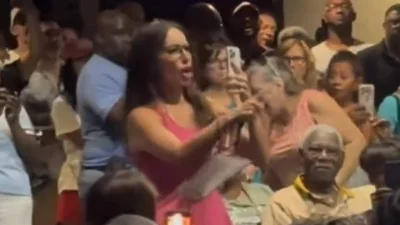 MAGA TV host kicked out of town hall for insulting Jasmine Crockett