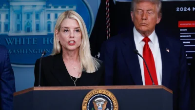 Pam Bondi unmasks DC man who hurled sandwich at officers