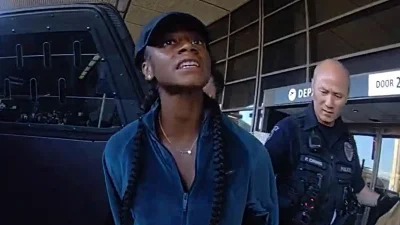 Sha'Carri Richardson hurls vile insult in explosive arrest video