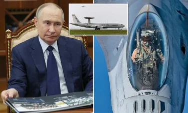 Top Gun fighter pilots trained to fight Russia will protect Putin