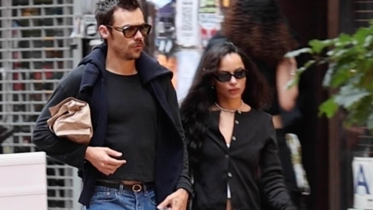 Harry Styles and Zoe Kravitz pack on PDA as romance heats up www