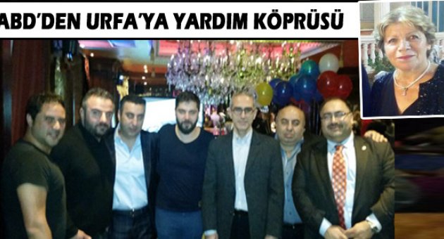 ABD’den Urfa’ya Yardım eli