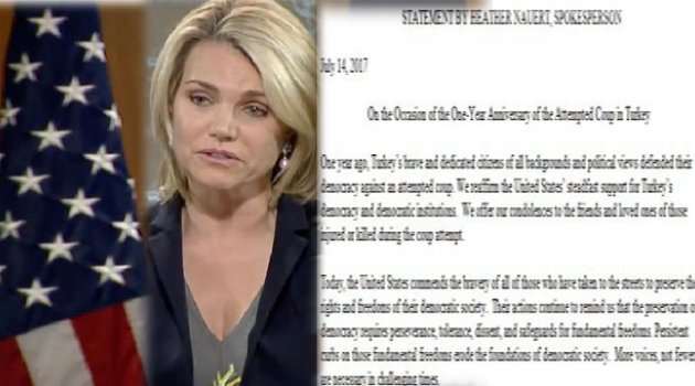 ABD Yönetimi: Türkler Cesurca Darbeye Direndi