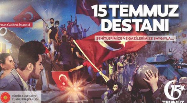ABD'de 15 Temmuz afişlerine yasak