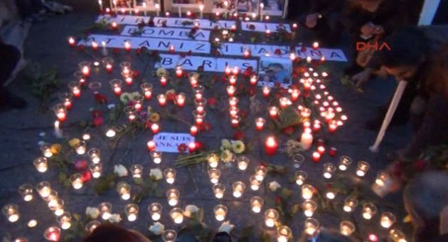 Ankara'da yapılan saldırı Strasburg’da protesto edildi
