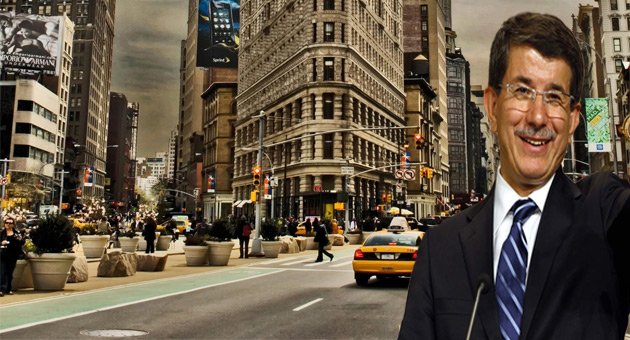 Davutoğlu New York’ta Finans Çevreler İlei Görüşüyor