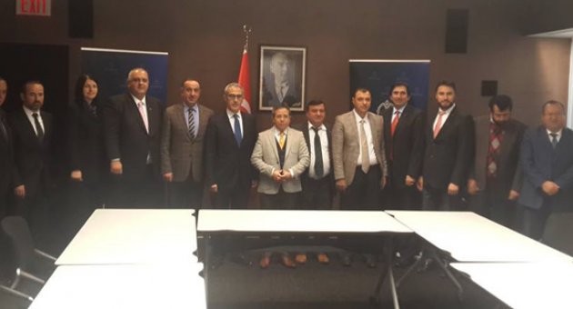 DOKA'dan Başkonsolos Yalçın'a ziyaret