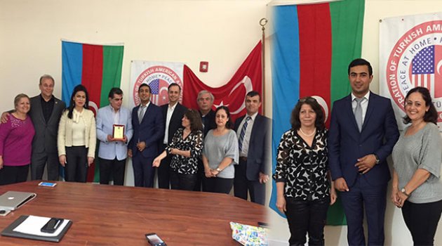 İbrahimov, Türk Amerikan Hars Birliği’ni Ziyaret etti