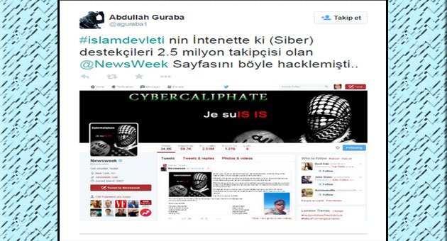 IŞİD Newsweek'in Hesabını Hackledi