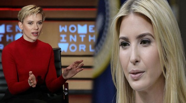 Ivanka Trump Ve Ünlü Oyuncu Scarlett Johansson Arasında Gerilim