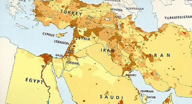 Matbaa devi haritada İsrail'e yer vermedi