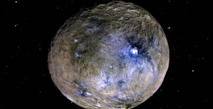 NASA AÇIKLADI:CERES'TE TOPRAK KAYMALARI YAŞANIYOR